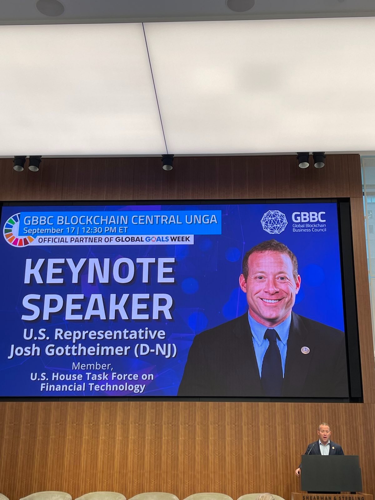 GBBC archive photo from 2021: 2021 Blockchain Central Unga