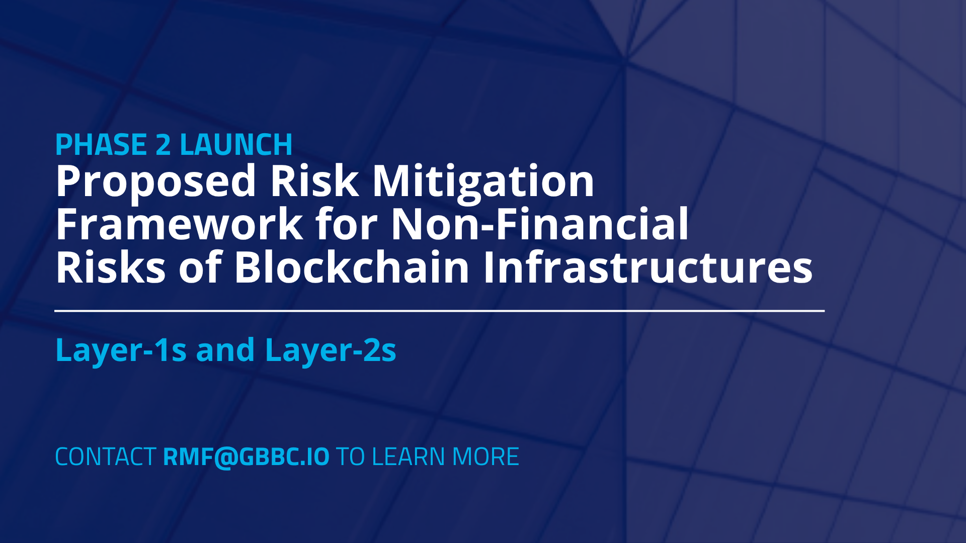 Capital Markets Risk Mitigation Framework (RMF) preview