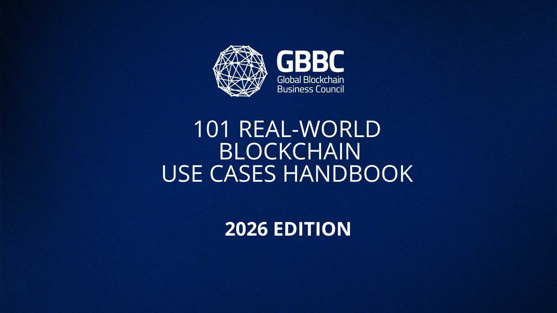 101 Real-World Blockchain Use Cases Handbook preview