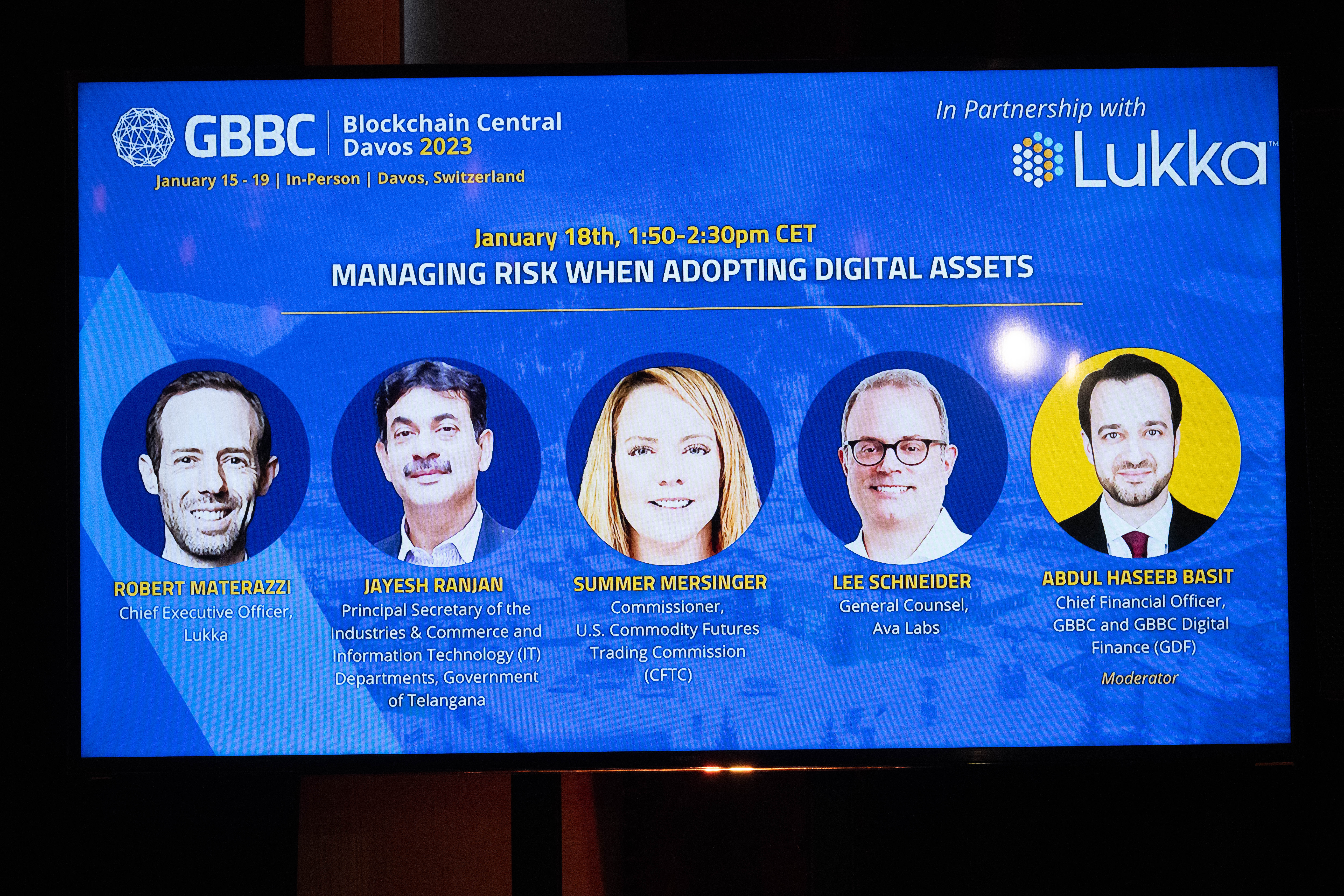 Blockchain Central Davos (January 2023) photo 380