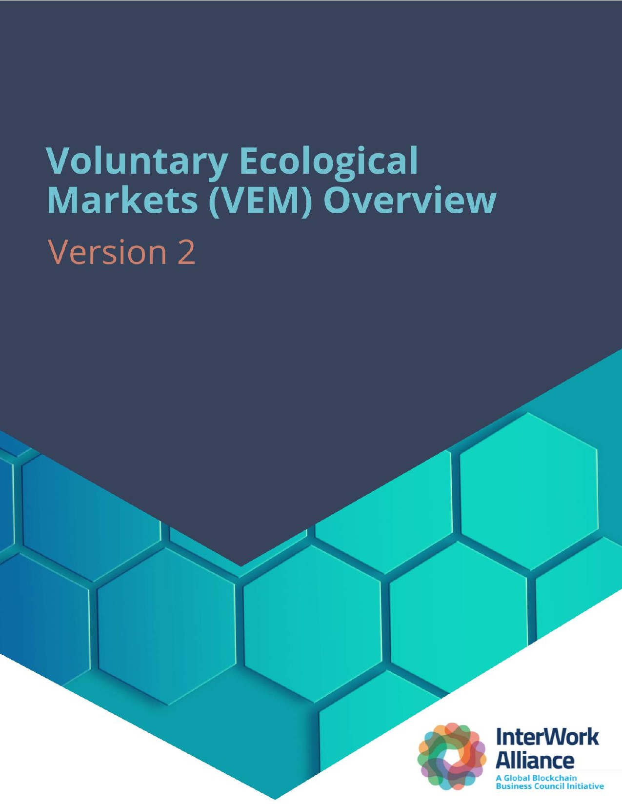 Voluntary Ecological Markets (VEM) Overview - Version 2 report cover
